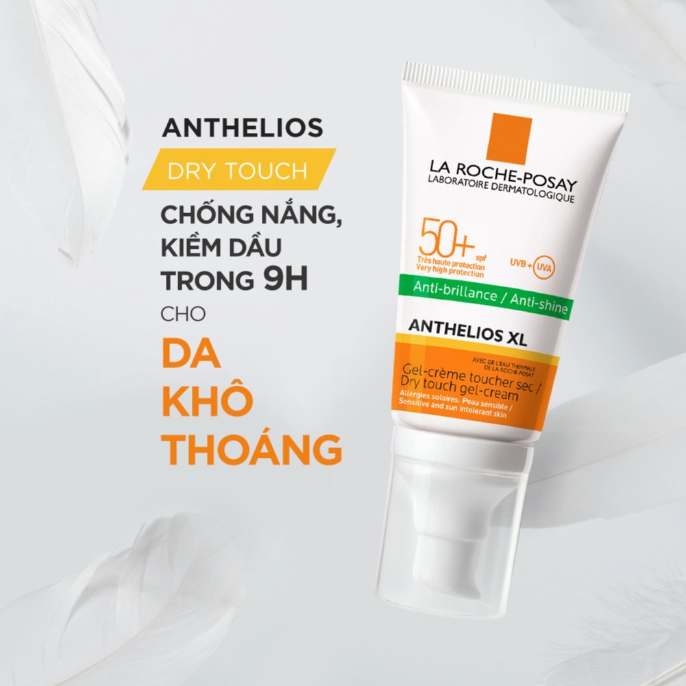 Kem Chống Nắng La Roche Posay Anthelios Anti-Shine SPF 50+ Kem chống nắng phổ rộng cho da dầu da mụn - Limosu