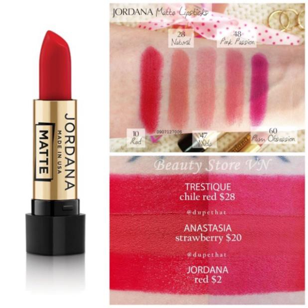 [ Gia tot] Son Lì Jordana Matte Lipstick - Authentic Only