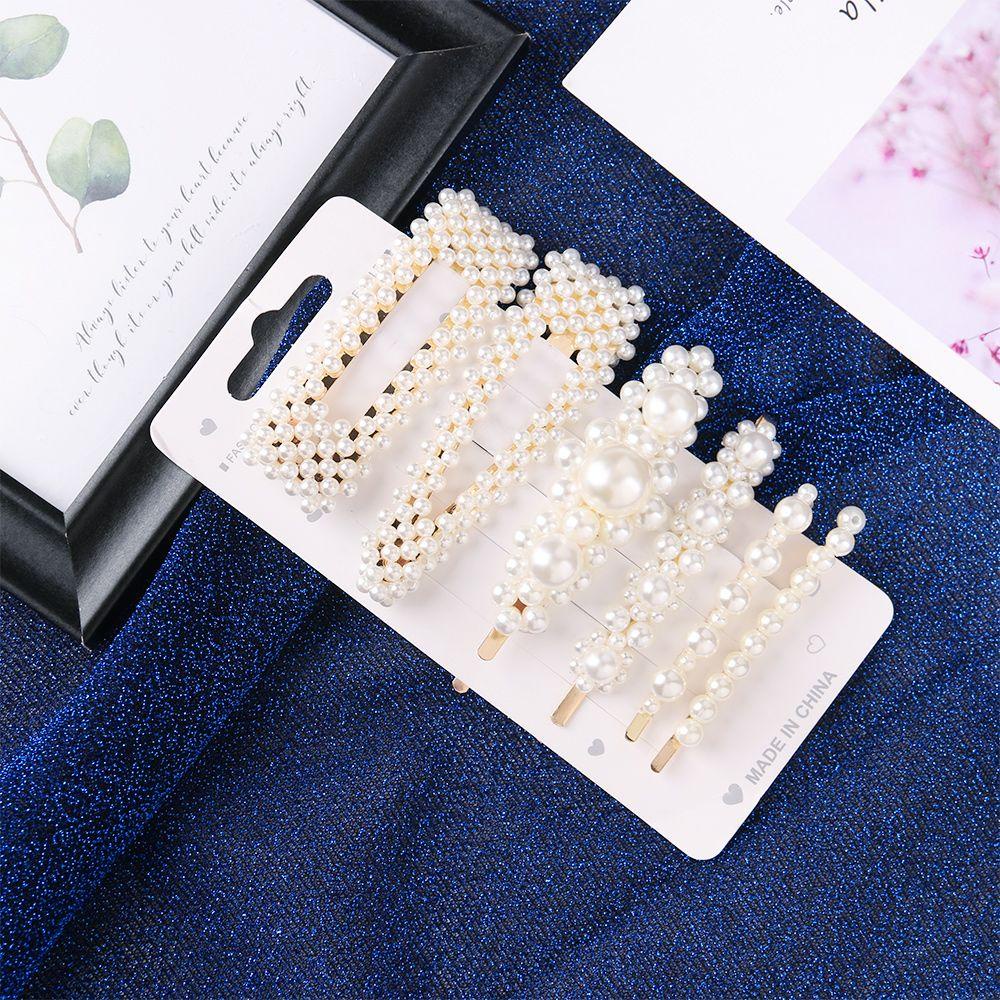 Kẹp Tóc Hình Hoa Bằng Kim Loại