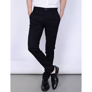 Quần tây nam màu đen trẻ trung