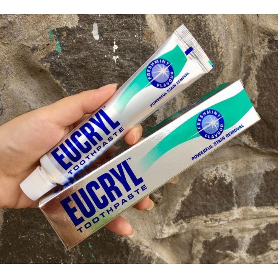 Kem Đánh Trắng Răng Eucryl Toothpaste (62g)