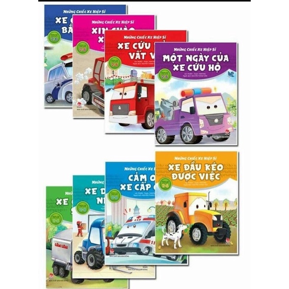 Sách - Những chiếc xe hiệp sĩ - chọn lẻ