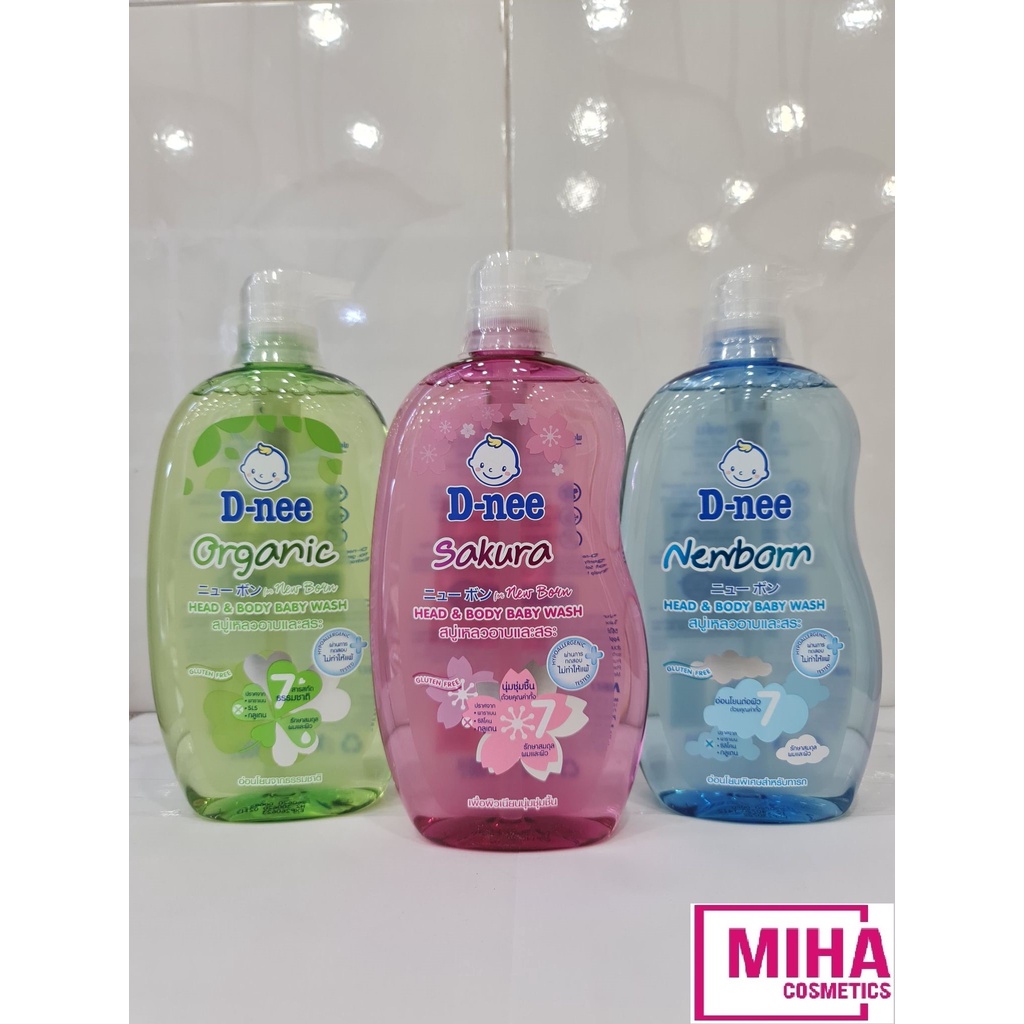 Sữa Tắm Gội Cho Bé DNEE 800ml Thái Lan