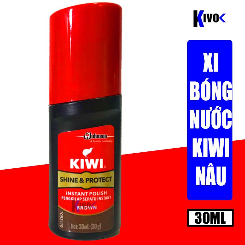 Xi Nước KIWI Đen - Nâu