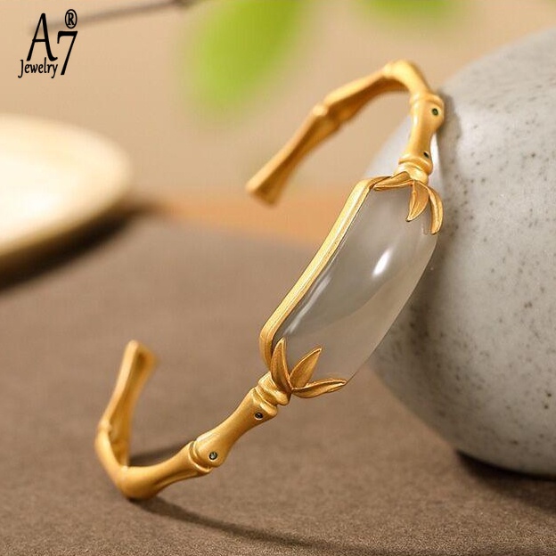 Vòng Tay Bạc 925 Đính Đá Kiểu Dáng Cổ Điển Thời Trang Cho Nữ