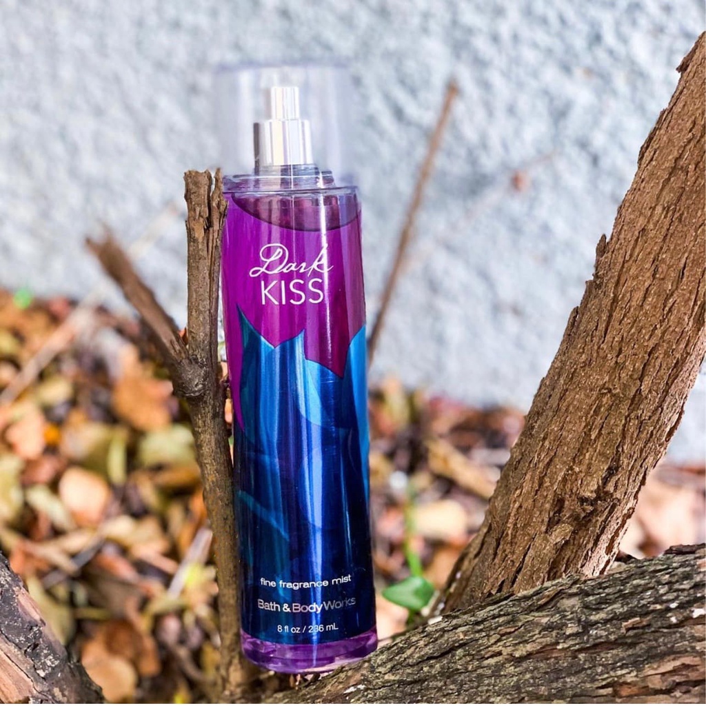👑 L&G 💄 Xịt thơm Dark Kiss Fine Fragrance Mist Bath and Body Works 12ml