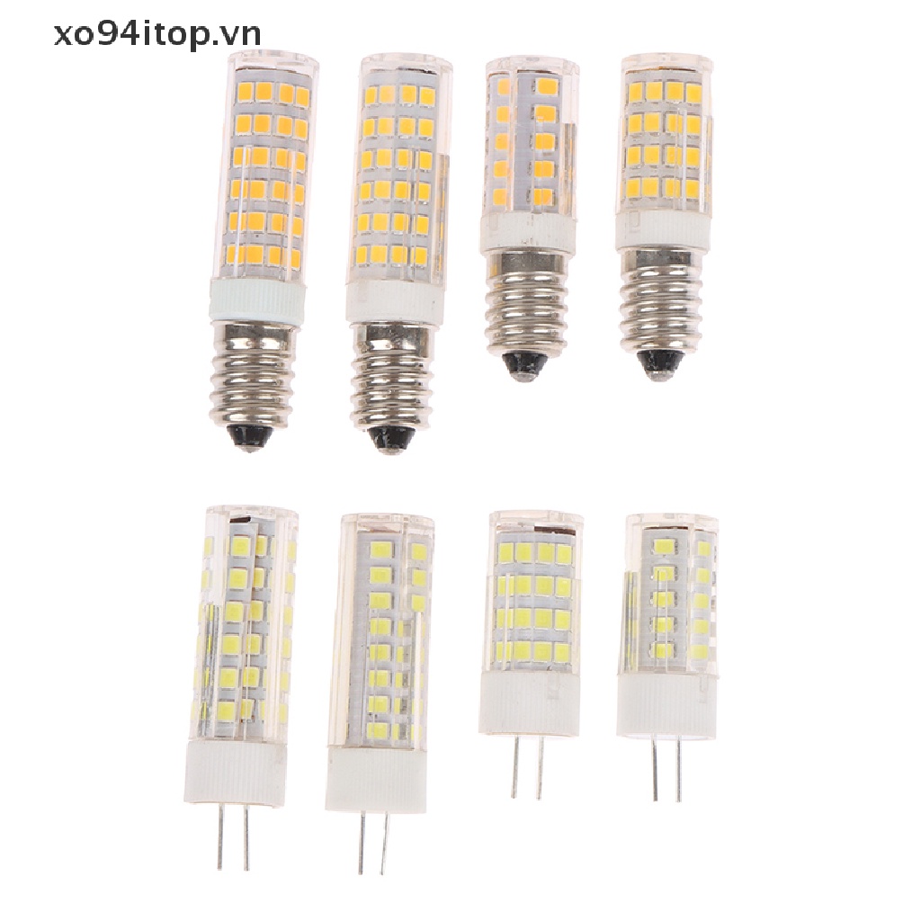 1 Bóng Đèn LED E14,G4 3W 5W 7W 9W AC 220V Ánh Sáng Trắng Ấm