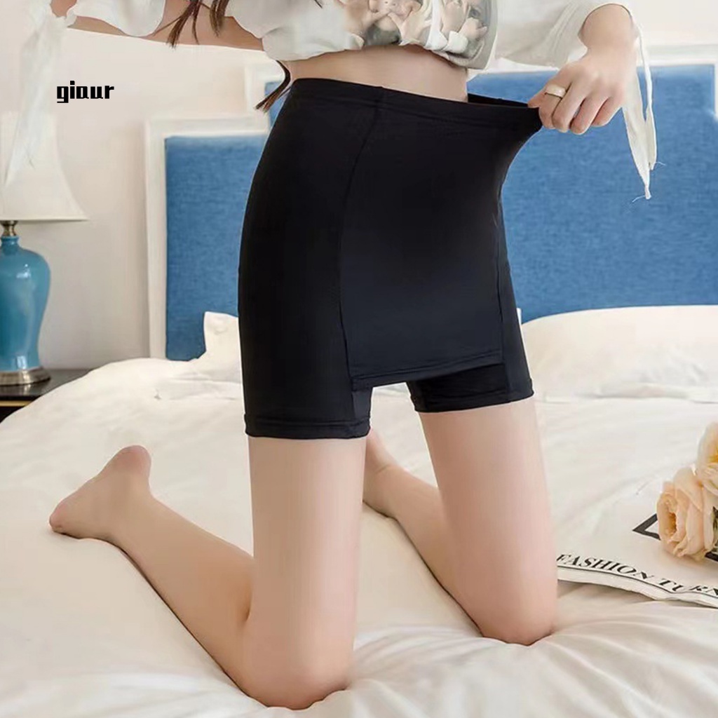 Quần An Toàn Lưng Cao Chất Liệu Co Giãn Nhanh Khô Thời Trang Cho Nữ