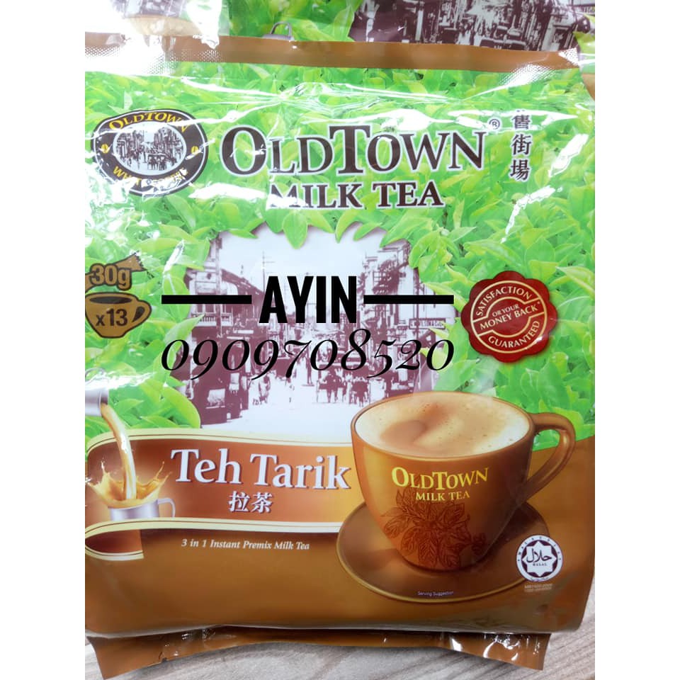 Trà sữa kéo Oldtown Milk tea Teh Tarik Malaysia