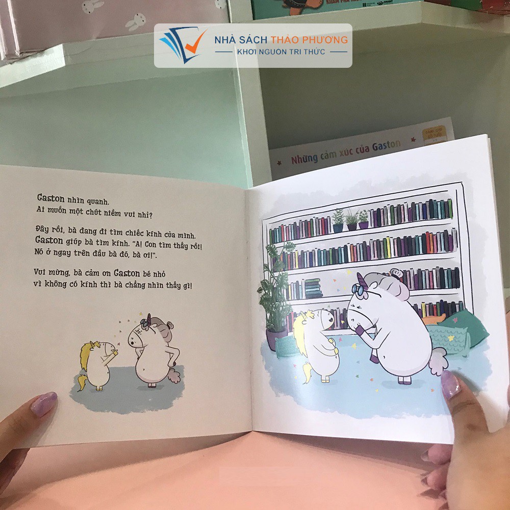 Sách Ehon thông minh cảm xúc - Những cảm xúc của Gaston: Con hối hận