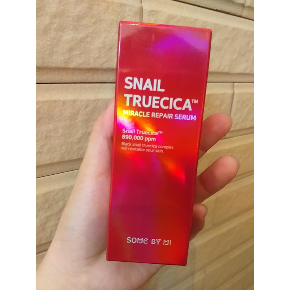 [Some By Mi] Serum Phục Hồi Tái Tạo Da Tinh Chất Ốc Sên Snail Truecica Miracle Repair Serum 30ml