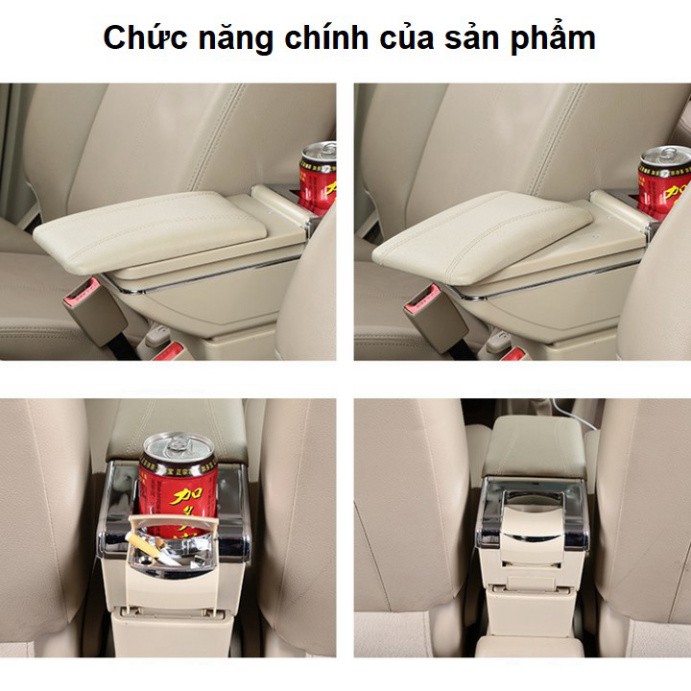 Sản Phẩm Hộp tỳ tay ô tô dành cho Ford Focus JDZX-FC thiết kế gọn nhẹ, dễ dàng lắp đặt, vệ sinh, không bám bẩn .