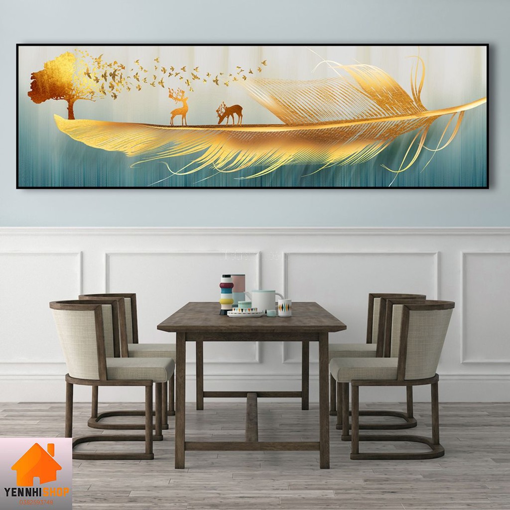 [XẢKHO] Tranh đơn treo tường tráng gương hiện đại phòng khách đẹp hơn tranh canvas và decal