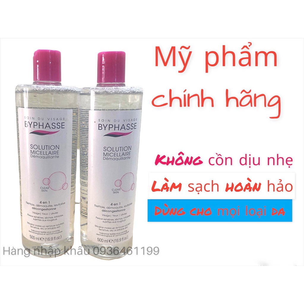 Nước Tẩy Trang Byphasse 500ml Tây Ban Nha