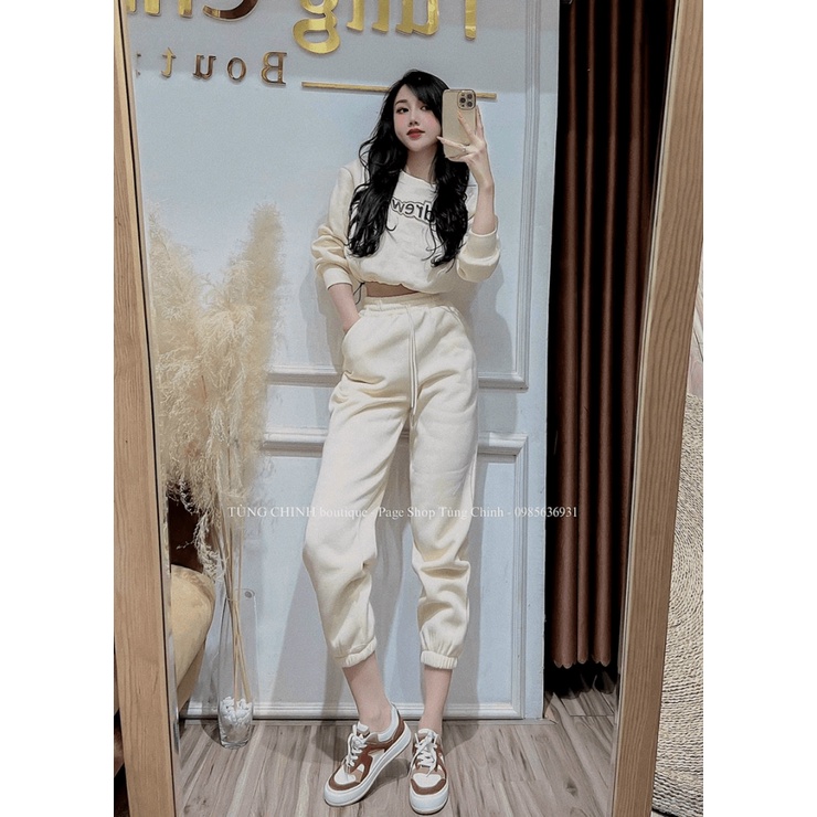 Mẫu HOT | Sét Nỉ Ôm Body Đủ Màu Đủ Size Cho Chị Em UP