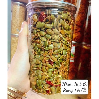 🌶🌶 HẠT BÍ RANG TỎI ỚT 🌶🧄 pet 400gr