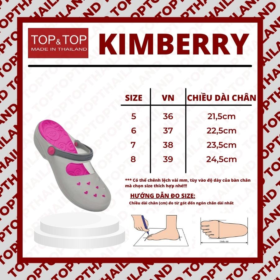 Dép Sục 2 Lớp Nữ Monobo Kimberry Hàng Thái Lan Cao Cấp