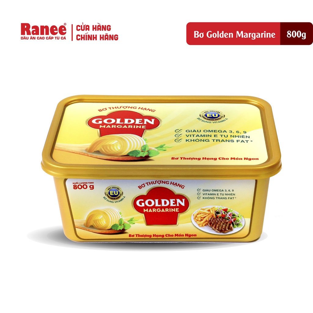 Bơ Thượng Hạng Golden Margarine 800gr