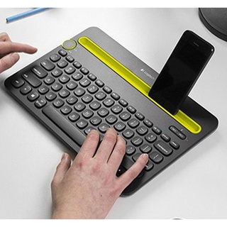 Bàn phím Bluetooth đa thiết bị Logitech K480 [Đen-Trắng]