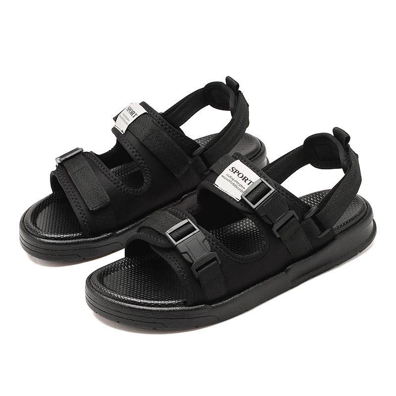 Sandal nam và nữ 2 quai Khóa Bấm đơn giản bền đẹp