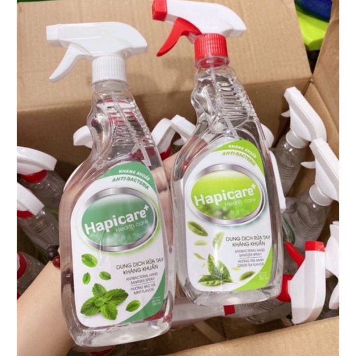 DUNG DỊCH XỊT DIỆT KHUẨN HapiCare  500ml