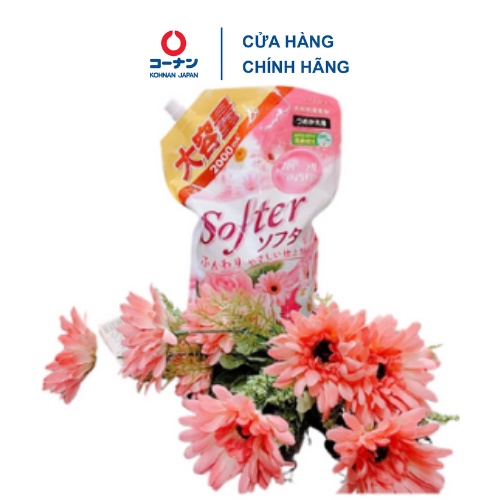 [Mã LIFECPMALL giảm 12% đơn 250K] Nước xả vải KOHNAN Softer KFJ15 túi 2L