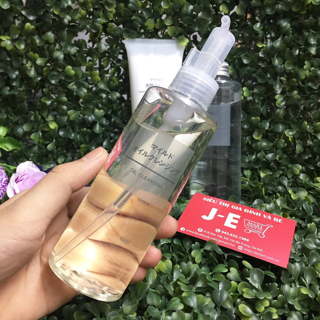 Dầu tẩy trang Muji Cleansing oil làm sạch da dịu nhẹ