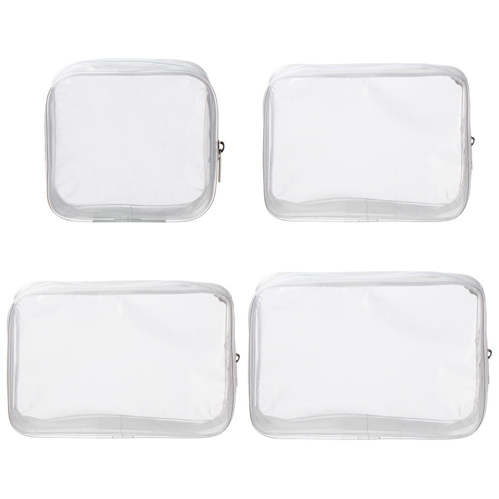 UPSTOPVN Túi Nhựa PVC Trong Suốt Đựng Đồ Trang Điểm Ốp