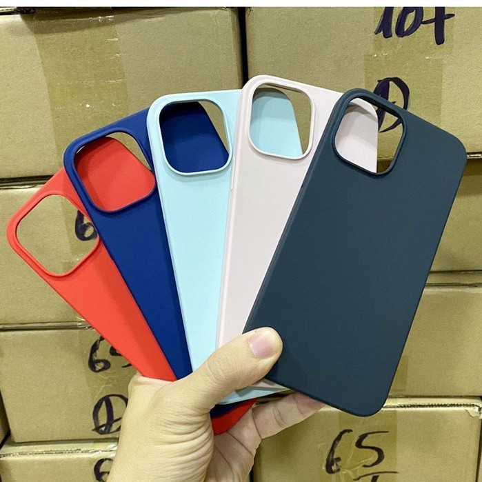 Ốp lưng iPhone 12/12 Pro Max Memumi Silicon chống bẩn Chính hãng