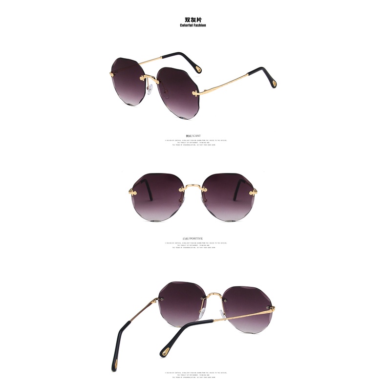 Kính Mát Gọng Tròn Phong Cách Hàn Quốc Dành Cho Nữ