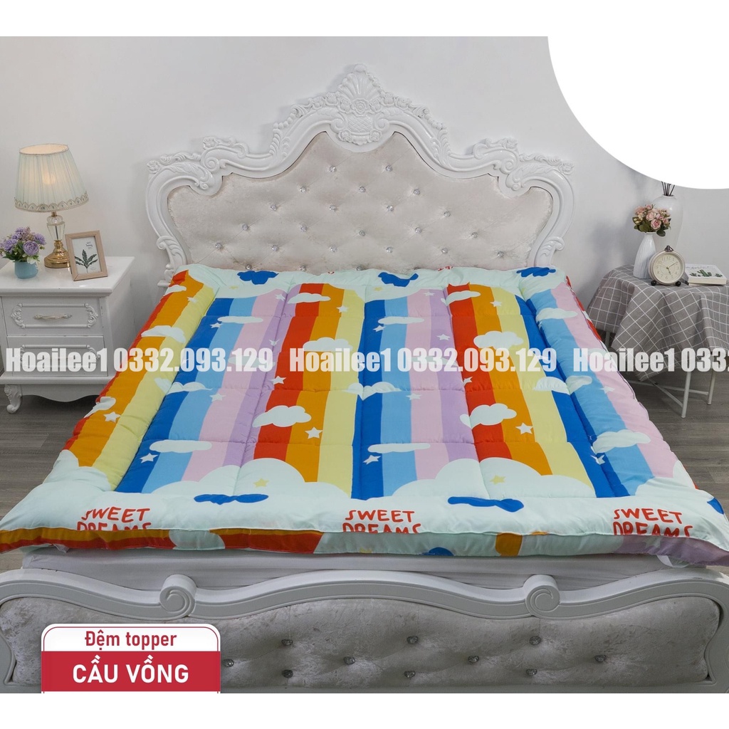 Topper Nệm trải giường hay trải sàn nệm trải giường nhiều kích thước m6 m8 2m2