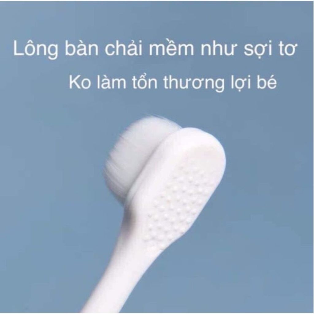 Bàn chải đánh răng cho bé Zozon mềm mịn 11000 lông tơ micro bảo vệ nướu ngăn viêm lợi chống sâu răng trẻ 1,2,3,4,5 tuổi