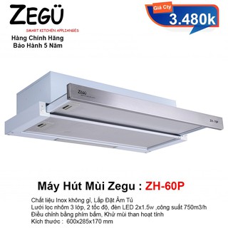 Máy hút mùi Zegu ZH-60P