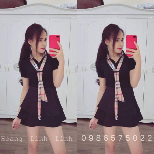 Chân váy 2 tầng