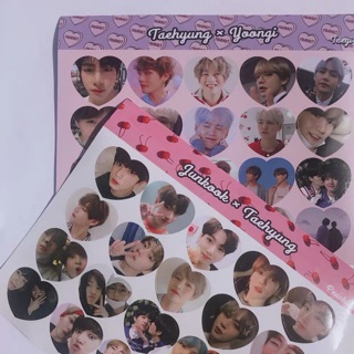 [HÀNG KỊCH ĐỘC] Sticker BTS trái tim V JUNGKOOK V SUGA