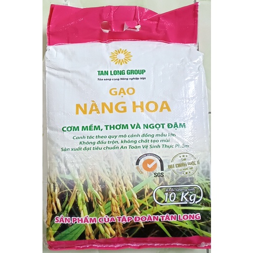 GẠO NÀNG HOA 1 TÚI 10KG - HSD MỚI