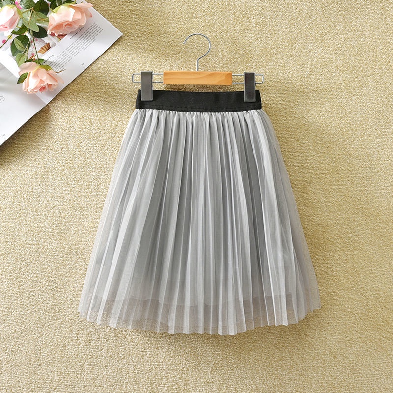 Chân Váy Lưới Công Chúa Thời Trang Xuân Hè Xinh Xắn Cho Bé Gái