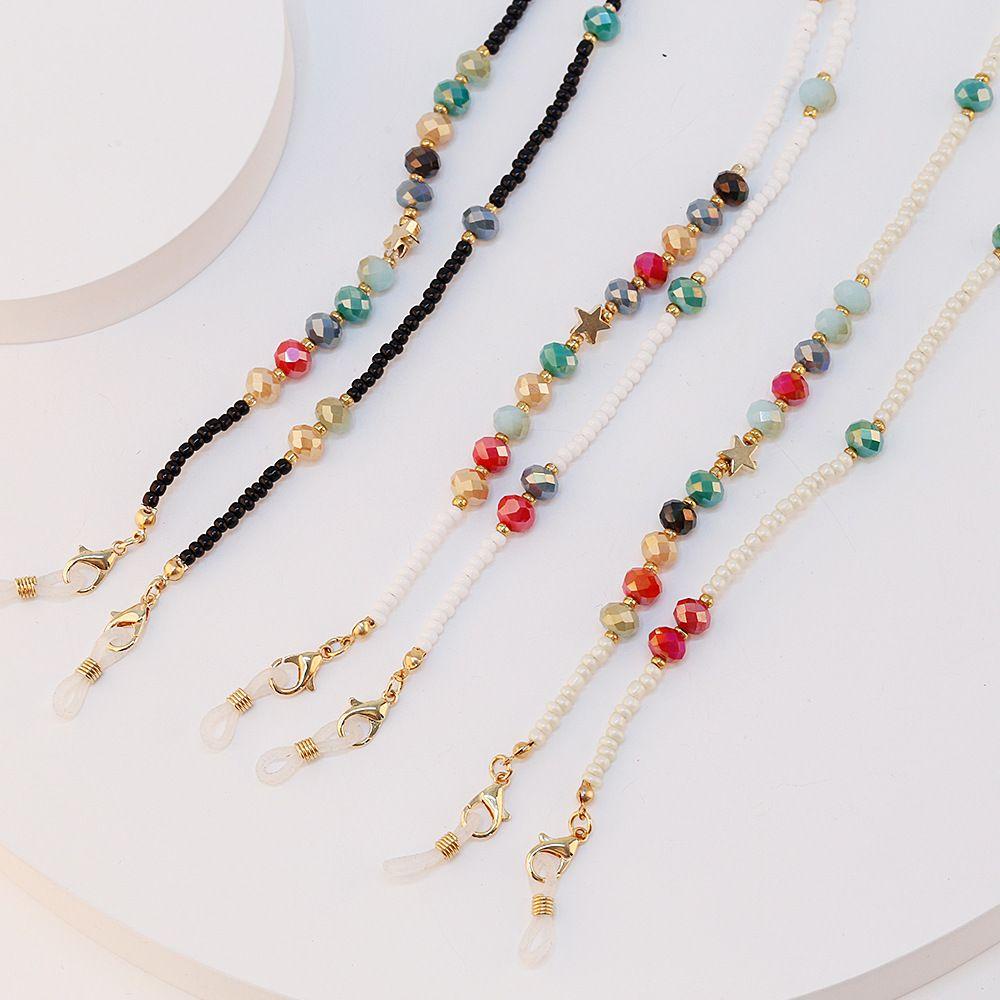 Dây Xích Đeo Mắt Kính Chống Thất Lạc Màu Sắc Thời Trang