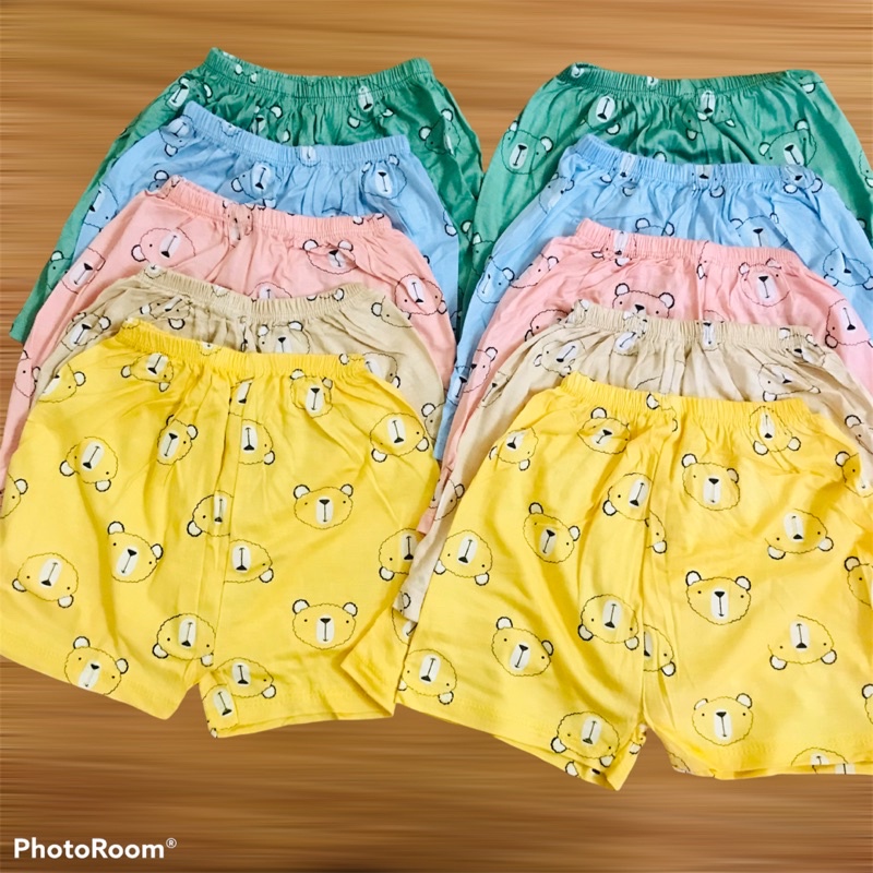 Quần đùi HÌNH GẤU cho bé trai, bé gái chất cotton cực đẹp, mát mẻ cho bé