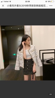 Áo dạ tweed đẹp
