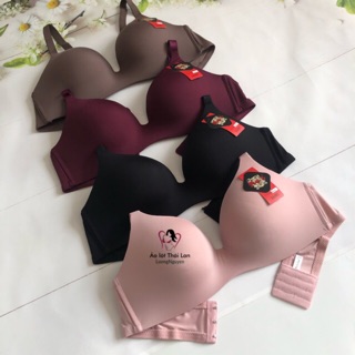 Áo lót nữ, áo ngực không gọng bigsize chống xệ cao cấp Thái Lan Nobra C8123 cup C