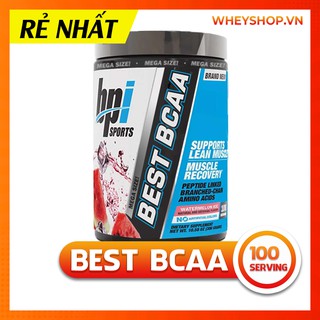 Thực Phẩm Bổ Sung Phục Hồi Cơ Bắp Giảm Mỡ BPI SPORTS BEST BCAA - 100 lần dùng