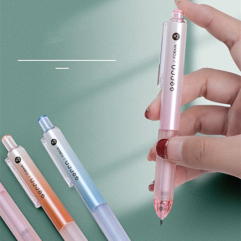 Set 6 Bút Bi Mực Đen Ngòi 0.5mm C7109