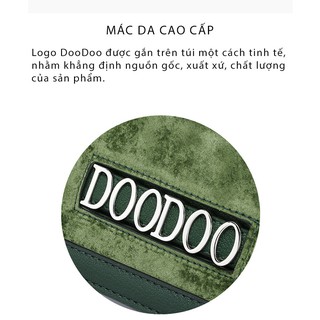 Túi đeo chéo nữ DOODOO đứng phom cực đẹp SD7656