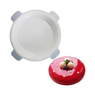  Khuôn silicon làm bánh mousse hình tròn tiện dụng 