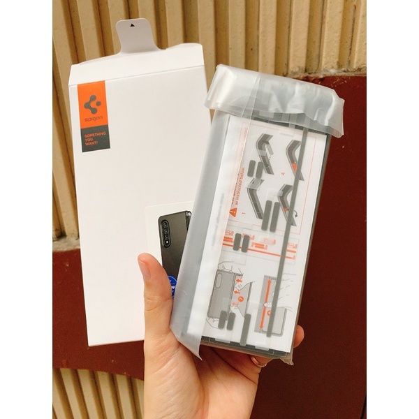 Chính hãng nguyên hộp- Ốp chống sốc Spigen cho Galaxy Z Fold3/ Z Fold 3 5G Tough Armor Slim design chính hãng