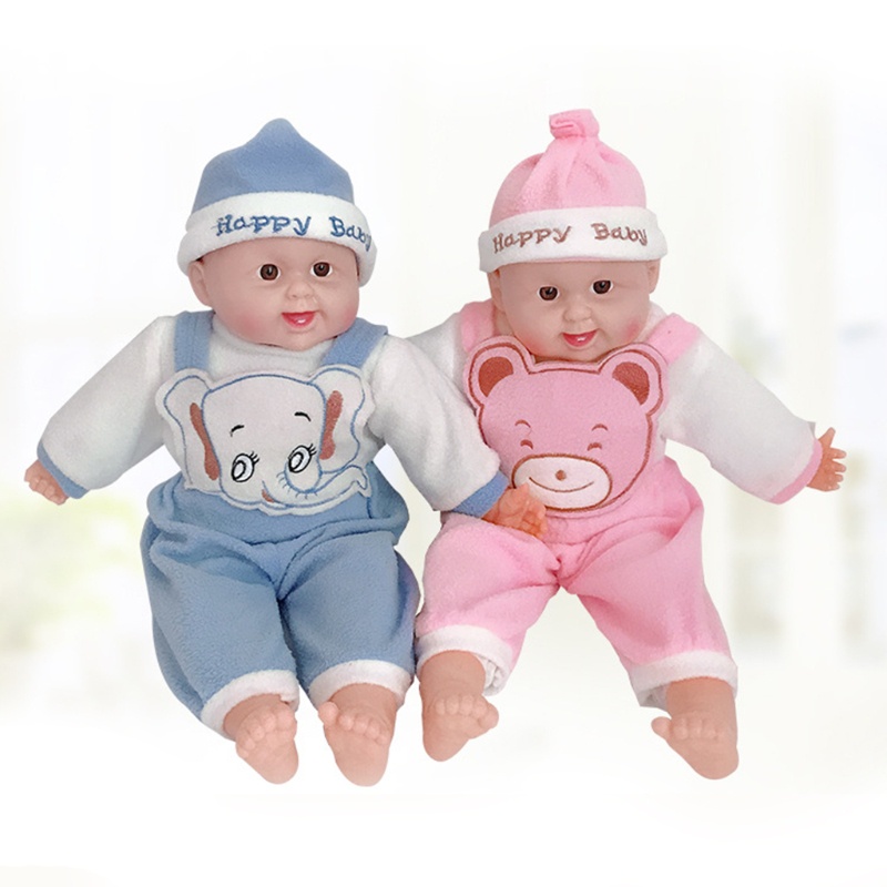 Búp Bê Đồ Chơi Mềm Như Thật Hình Mặt Cười 50cm Dành Cho Trẻ Sơ Sinh