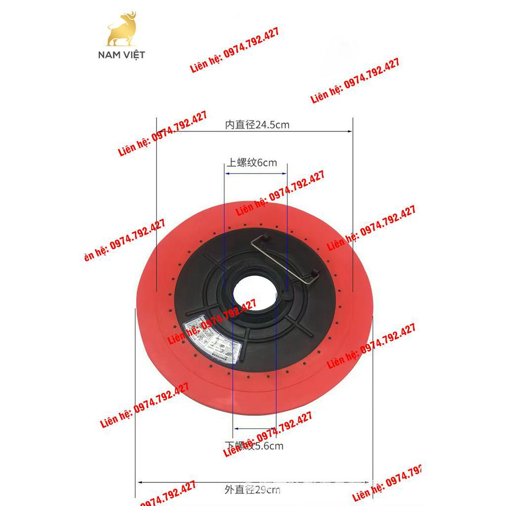 Đĩa Hút Mỡ, Đĩa Hỗ Trợ Hút Mỡ Bằng Tay, Nắp Hút Mỡ Xô Từ 13kg Đến 18kg Vặn Vừa Súng Bơm Mỡ 400cc-900cc