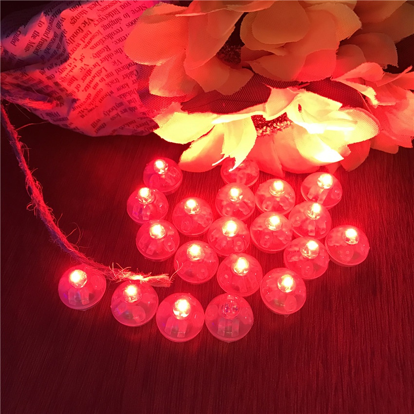 Set 10 Đèn LED Phát Sáng Hình Quả Bóng Trang Trí Tiệc