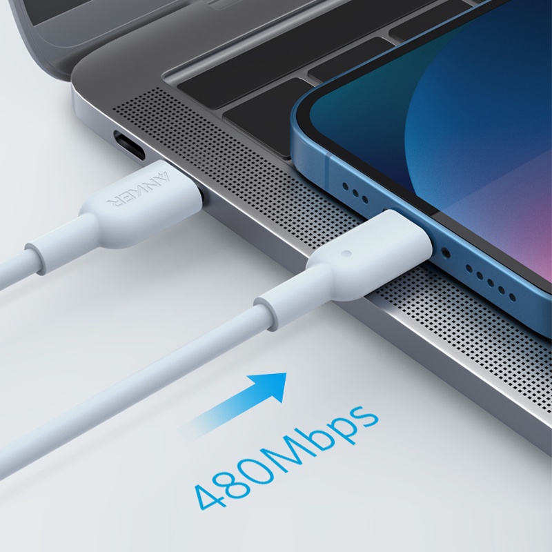 Cáp Sạc Anker Line II USB C to L A8632 A8633 Sạc Nhanh PD cho ip8 - ip14 Series